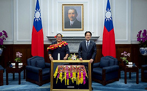 總統接受吐瓦魯國新任駐台大使呈遞到任國書 盼持續深化雙邊關係
