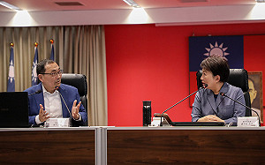 昨邀中部7首長 今接待侯友宜談應對美關稅 盧秀燕：不排除擴大串連