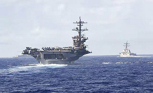 卡爾文森與杜魯門號會師了! 中東大戰在即 美軍多線集結 美伊「間接」談判