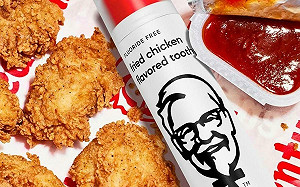 吃炸雞邊刷牙？肯德基跨界聯名「炸雞口味牙膏」開賣秒殺