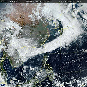 很大的低氣壓雲系！鄭明典曬圖：最不穩定天氣時段已過去 