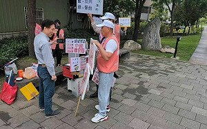 桃園罷團活動遇詹江村鬧場  更拿議員身分施壓志工：我代表1.5萬個公民！