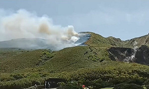 陽明山火燒山原因曝光!初判「空氣品質感測儀」起火 燃燒面積擴大