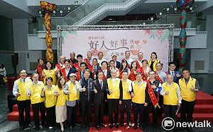 台中市好人好事代表表揚 24人背景遍及警察消防醫護教育慈善界