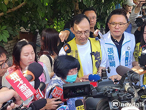 全面開戰 朱立倫直搗吳思瑤選區拉連署