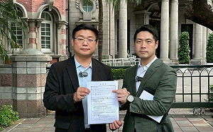 批蔣萬安衝北檢抗議「知法犯法」 綠議員赴監察院要求彈劾