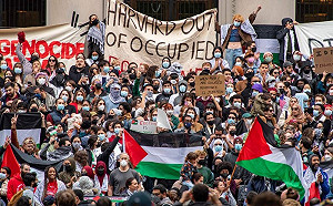 ( 影) 川普連續重擊哈佛 還找到驚人撈金法! CNN : 與強人政治相呼應