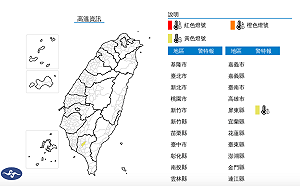 外出注意防曬！屏東縣中午前後高溫警示 高溫36度 