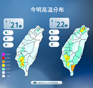 明高溫飆破37度!東南部還有「焚風」氣象署急發高溫警報