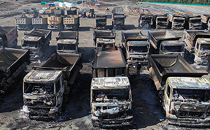 (影) 智利反一帶一路! 中資電廠遭12槍手襲擊、縱火 網：居民「持槍反共」