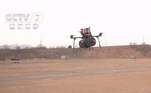 能抗電子戰干擾 中國測試受烏克蘭戰爭啟發的光纖無人機