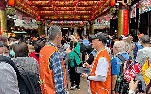 白沙屯媽祖「粉紅超跑」 電信商AI助陣網路不卡頓