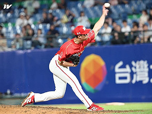 張景淯投球看起來有點不自在二軍調整 預計牛棚出發