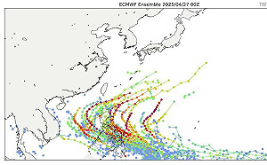 菲律賓東南方有熱帶擾動發展！恐成今年首颱？氣象署回應了