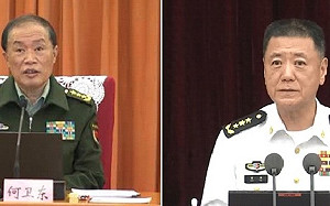 中共四中全會前風聲鶴唳! 實錘了 何衛東、苗華等9將領被開除黨籍、軍籍