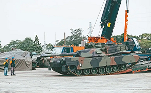 美500軍人駐台 還要運送M1A2坦克! 解放軍 :  踩到紅線、強烈不滿、堅決反對