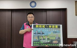 林俊憲控率眾鬧場》蔡育輝要求「拿出證據」  若無應公開道歉