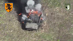 (影) 俄軍夜間3波猛攻頓涅茨克! 10輛戰車全爆 進犯士兵有去無回