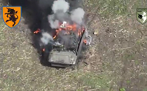 (影) 俄軍夜間3波猛攻頓涅茨克! 10輛戰車全爆 進犯士兵有去無回