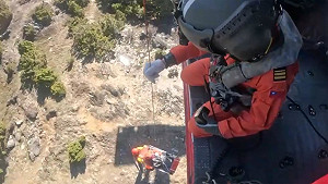 馬博山屋女山友高山症  空勤直升機吊掛送醫
