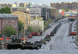 (影) 解放軍現身俄「勝利日」80周年遊行彩排! 多國政要將臨 傳習近平也將出席