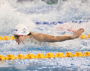 全大運首次游50蝶就破全國 王冠閎有嚇到