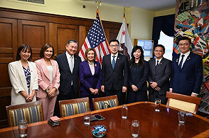 立委團會裴洛西 與美商務部談中國洗產地、晶片出口