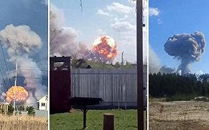 10萬噸彈藥大爆炸 俄軍自己人幹的?  疑人為疏失釀災 恐影響俄軍對烏攻勢