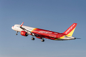 越捷航空突掛「7700」緊急代碼!班機已轉降高雄小港機場