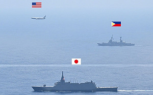 在巴士海峽進行「擊沉演習」? 「美菲日澳」打沉退役護衛艦 中方：停止挑釁