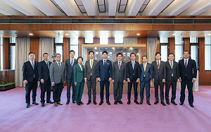 林佳龍見自民黨青年局暢談「台灣戰略三鏈」：台日合作可互惠共榮