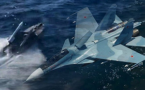 (影) 全球首例！烏無人艇用飛彈擊落俄Su-30戰機 網評 : 俄軍歷史性屈辱!