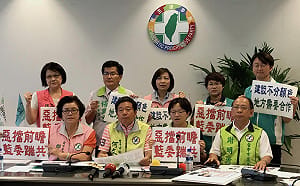 藍委擋前瞻  綠民代嗆：欠台中人一個交代！