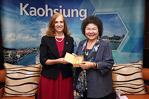 華盛頓智庫拜會陳菊 談高雄市長下一步