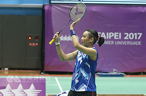 羽球女單戴資穎輕鬆打 世大運直落二奪金