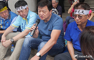 藍委禁食抗議前瞻預算！吳敦義：不捨但支持