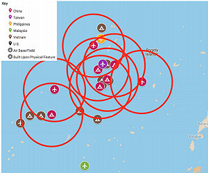 美指中國無人機大爆發  遍布南海 東海