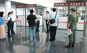 馬祖小三通通關升級 不必多次拖行李上下船