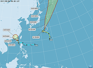 瑪娃攜雨週末各地有雨轉涼 週一變悶熱