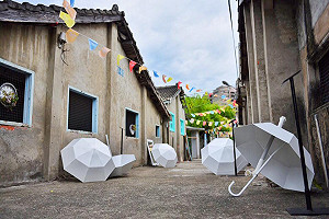 光復新村登場  眷村之旅融合藝文與花卉