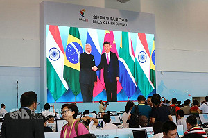 中印對峙落幕 習近平與莫迪金磚首會面