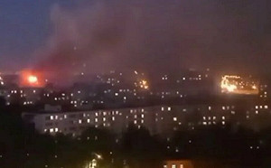 替普丁勝利日放「煙火」？ 趁俄遊行彩排武器、部隊集結 烏全境大空襲俄土