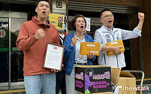 罷免吳思瑤團體「地動刪瑤」換領銜人 備補領銜人點頭籲：反對獨裁政府