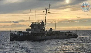 靶艦還沒打竟然自沉了! 不妨礙美菲「肩並肩」演習 實彈照射