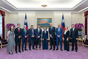 指台灣、以色列處於複雜地緣政治 蕭美琴：深化合作鞏固國家安全