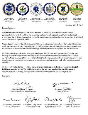 美6州長聯名批川普關稅! 其中一個還是共和黨 邀加拿大6省長共商大計