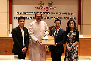 金仁寶集團促成 東海、泰國易三倉大學團雙聯金管高階學程啟動