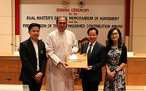 金仁寶集團促成 東海、泰國易三倉大學團雙聯金管高階學程啟動