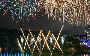 碧潭水舞5/24登場!還有4場300秒「水火同源」煙火秀