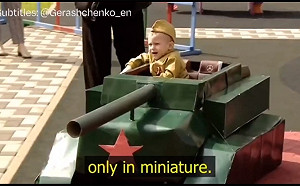 (影)連托兒所都在閱兵！ 俄舉國慶祝勝利日 網疑普、習二人為「替身」